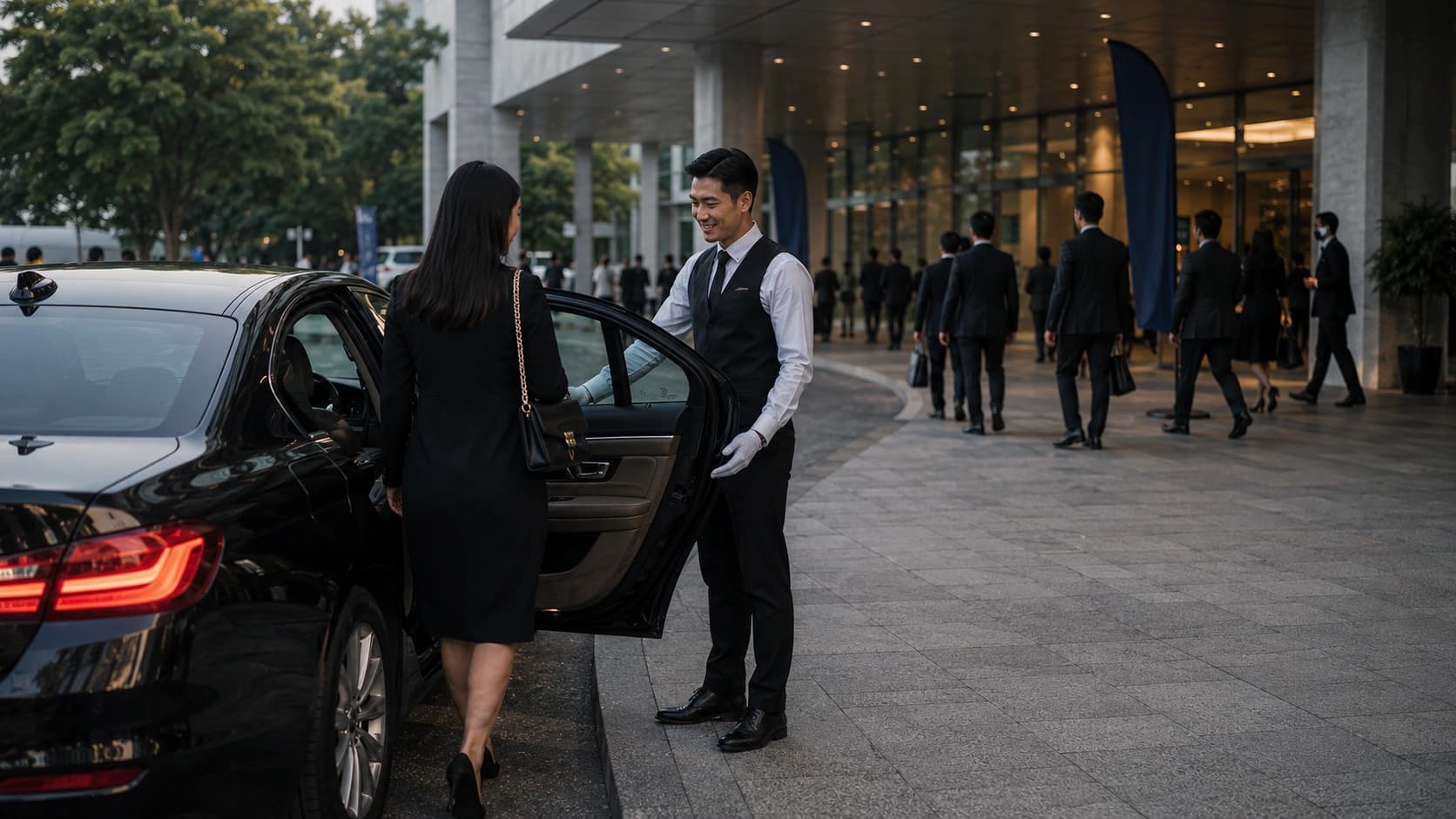 Layanan valet untuk acara dan event